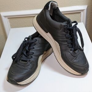 O by Everlane Trainer Sneakers Grey Lace Up Low Top